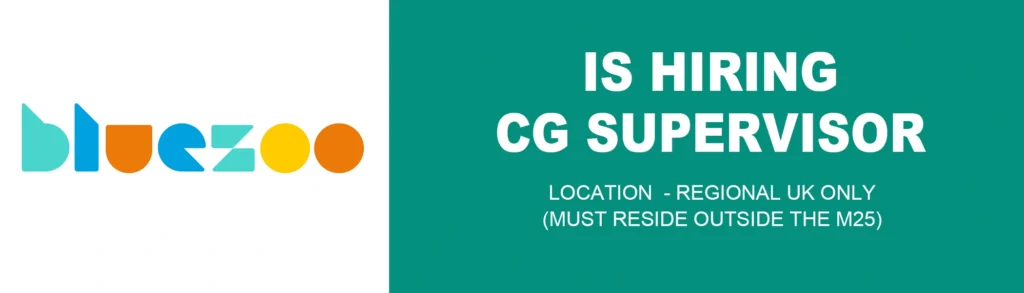 Blue Zoo Animation Studio hiring CG Supervisor thumbnail