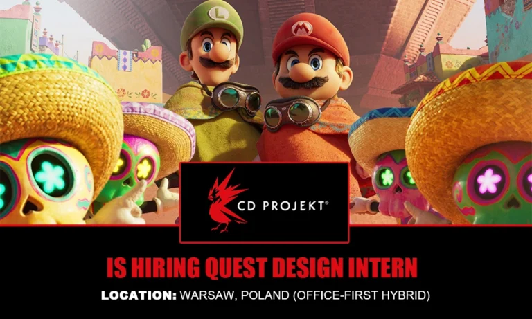 CD PROJEKT RED Quest Design Intern, 2026 thumb