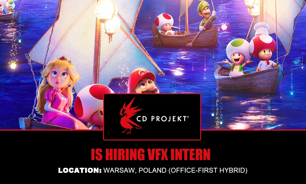CD PROJEKT RED VFX Intern, Poland thumb