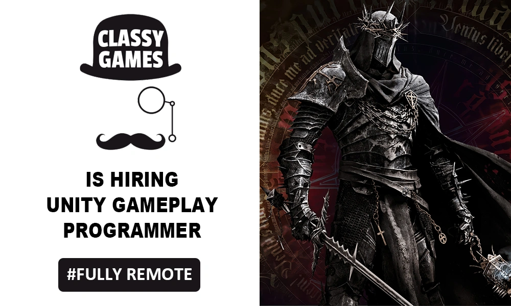 Classy Crew hiring Unity Gameplay Programmer, remote thumbnail