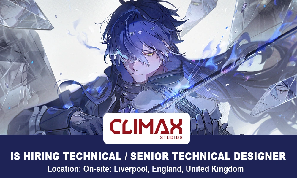 Climax Studios hiring Senior Technical Designer thumbnail