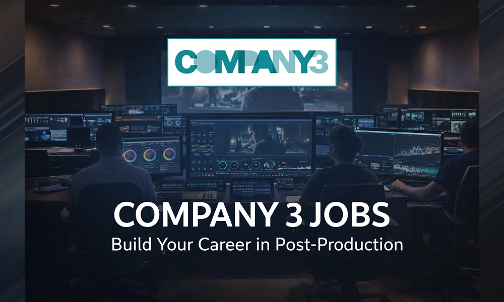 Company 3 Jobs – Start Your Career in Film & VFX