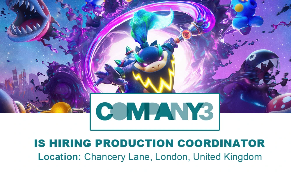Company 3 hiring Production Coordinator, United Kingdom thumbnail