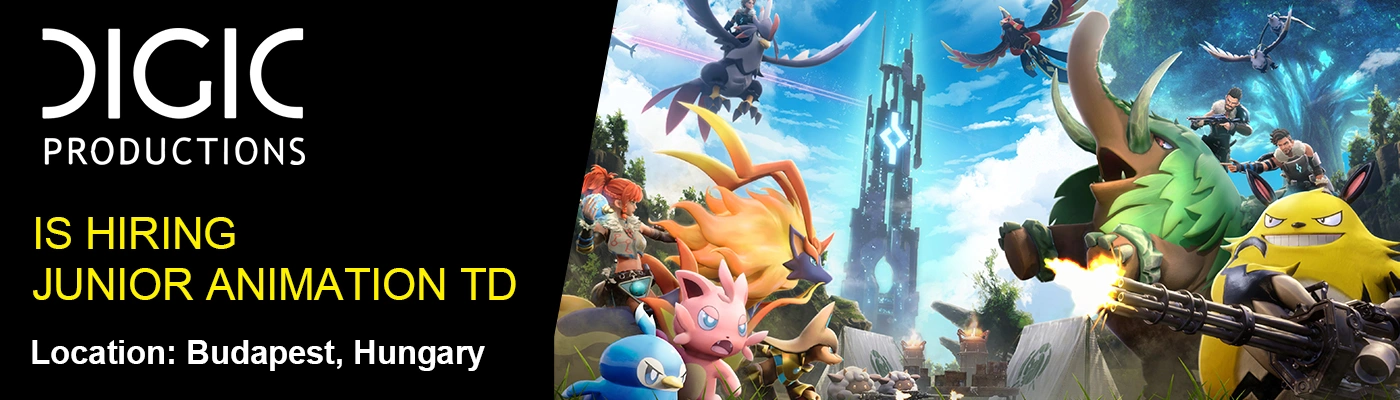 DIGIC Pictures hiring Junior Animation TD, 2026