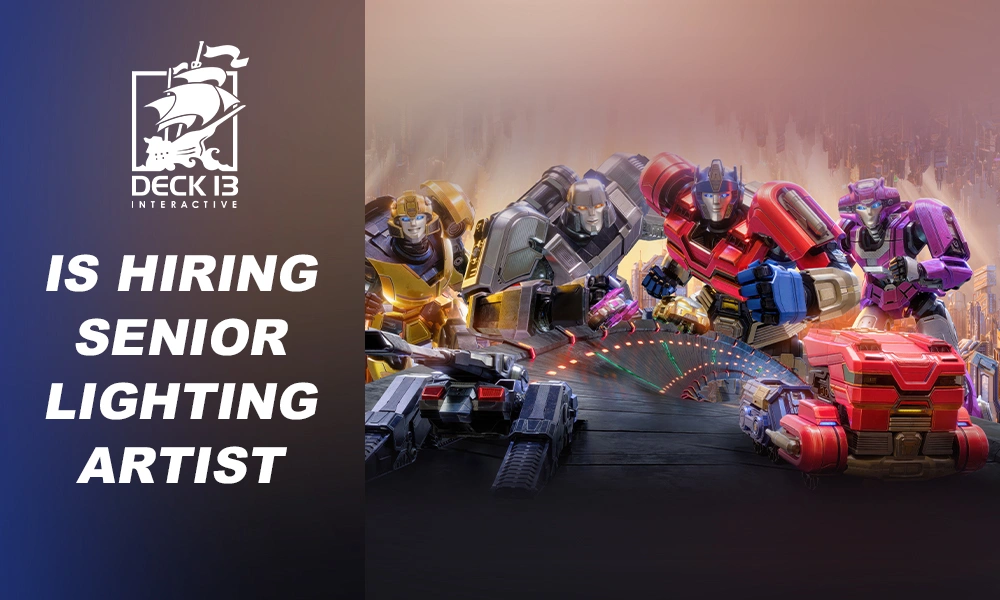Deck13 Interactive is hiring Senior Lighting Artist