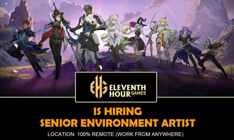 Eleventh Hour Games Senior Environment Artist Thumbnail