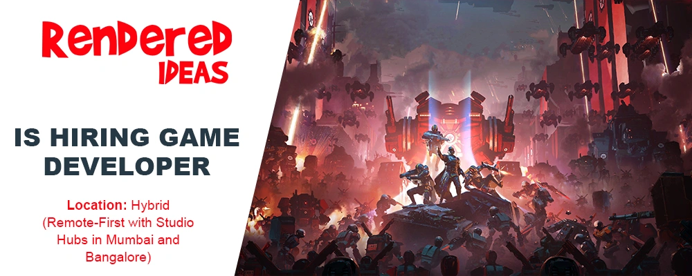 Game Developer job at Rendered Ideas, Mumbai