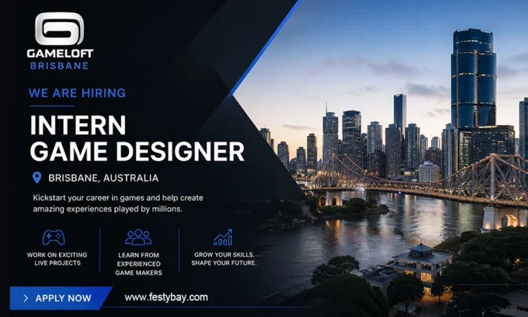 Gameloft Brisbane is hiring Intern Game Designer, Australia