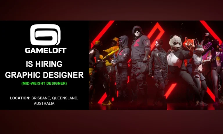 Gameloft hiring Graphic Designer Role, Brisbane thumbnail