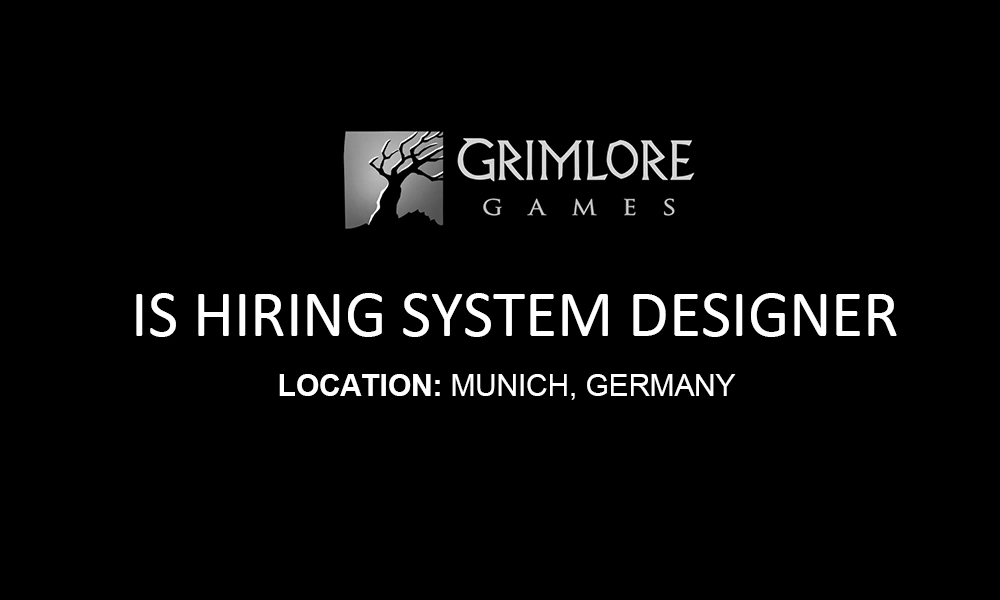 Grimlore Games hiring System Designer, Germany thumbnail