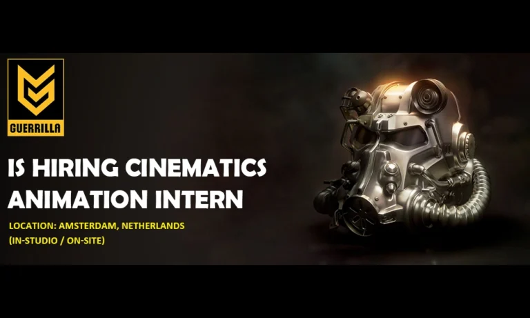 Guerrilla Games Cinematics 3D Animation Intern thumbnail