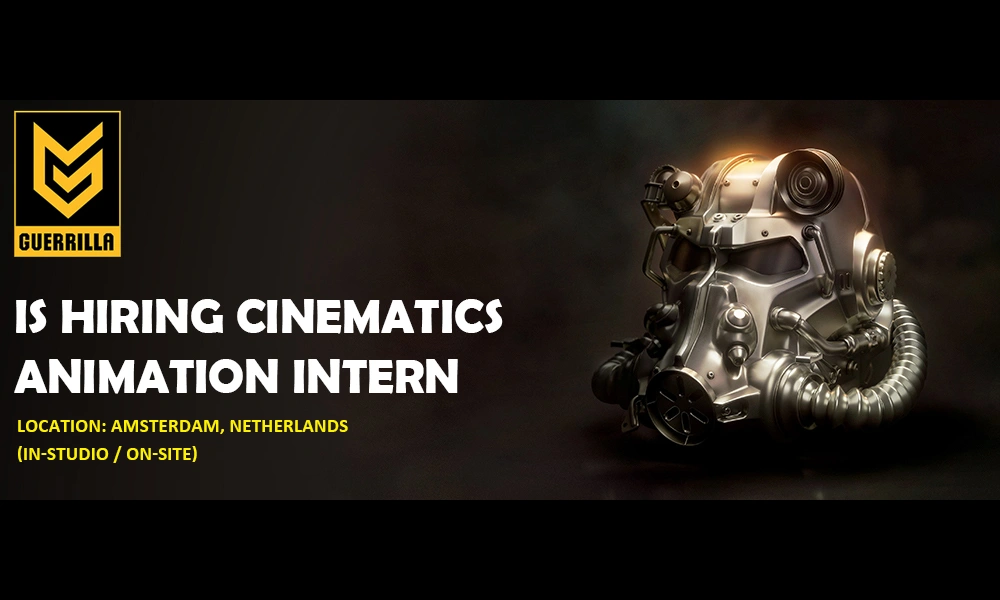 Guerrilla Games Cinematics 3D Animation Intern thumbnail
