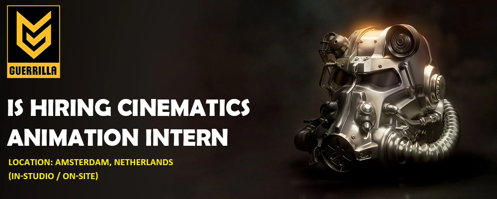 Guerrilla Games Cinematics Animation Intern