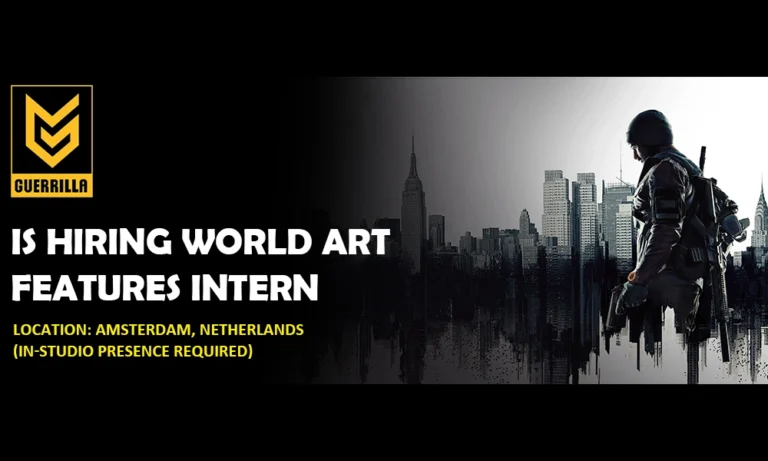 Guerrilla Games World Art Features Intern, 2026 thumbnail