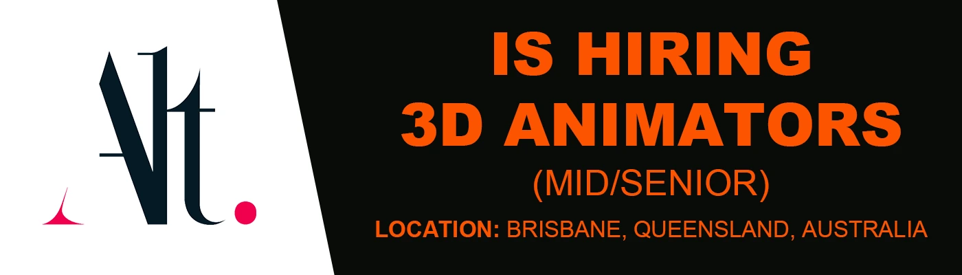 Hiring 3D Animator job at Alt.vfx, Australia