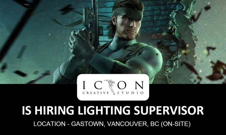 ICON Creative Studio Lighting Supervisor (On-Site) thumb