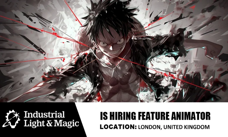 Industrial Light & Magic hiring Feature Animator, UK