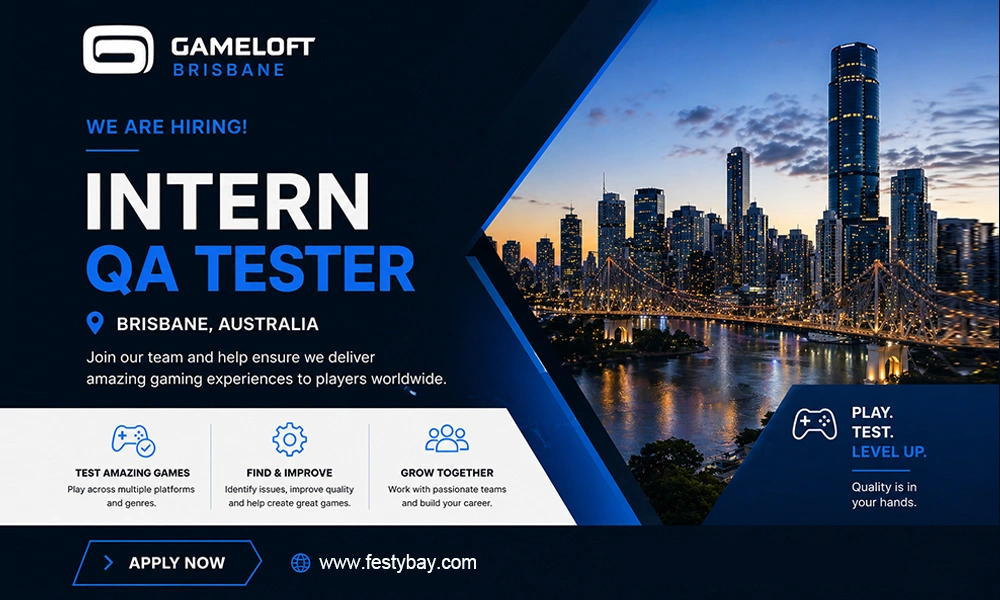 Intern QA Tester at Gameloft Brisbane, Australia