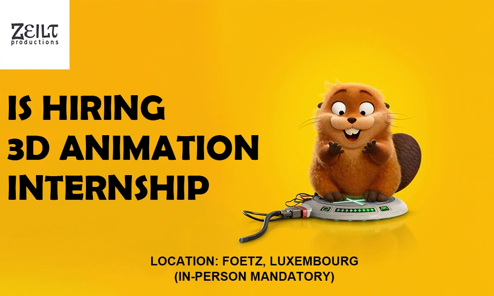 Internship 3D Animation ZEILT Productions thumbnail
