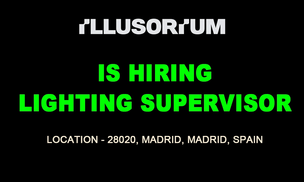 Join the Elite Lighting Supervisor at Illusorium Studios