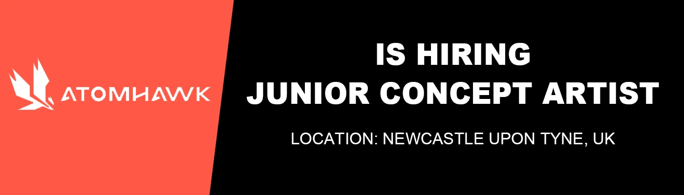 Junior Concept Artist | Atomhawk Design 2026 % festybay Junior Concept Artist Atomhawk Design
