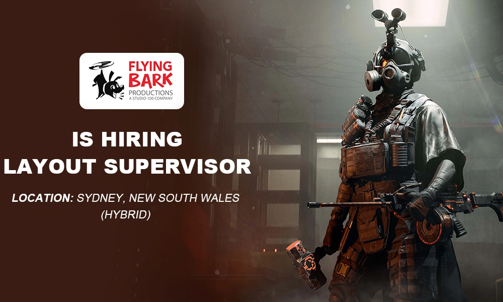 Layout Supervisor require at Flying Bark Productions, thumbnail
