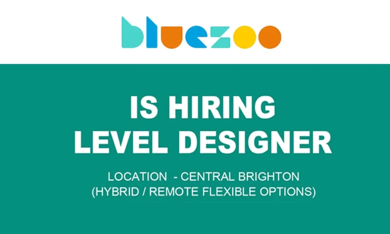Level Designer at Blue Zoo Animation Studio, 2026