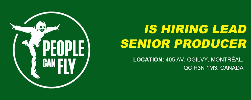 People Can Fly hiring Senior Producer, Canada