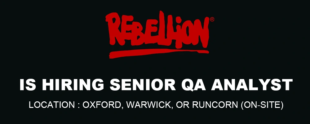 Rebellion hiring Senior QA Analyst, 2026