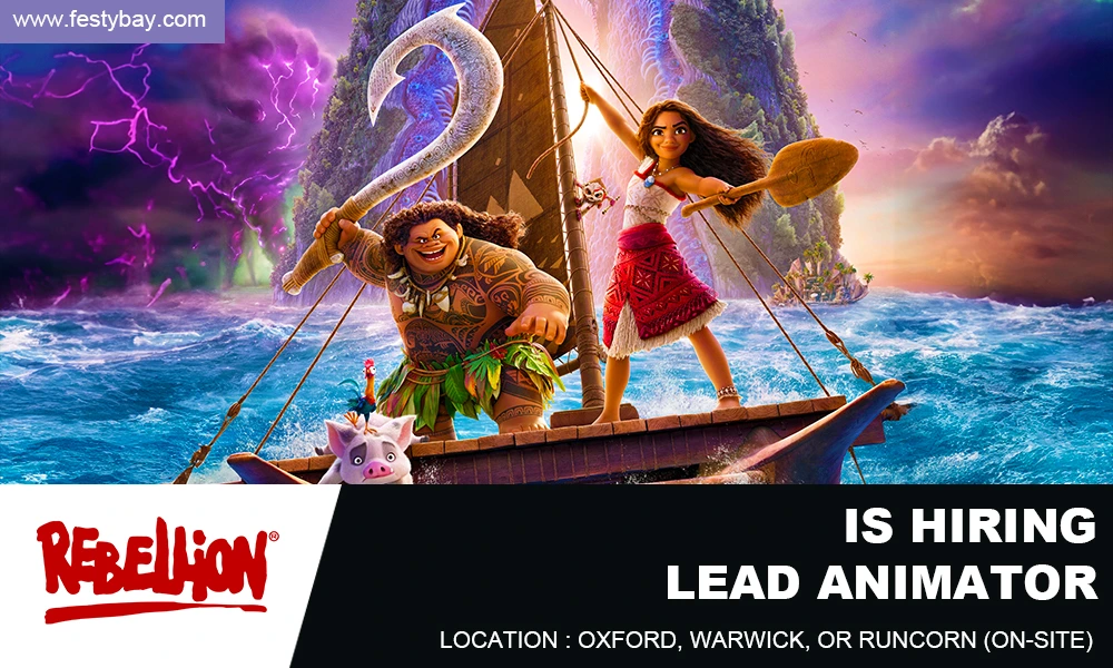Rebellion is hiring Lead Animator, Oxford, 2026