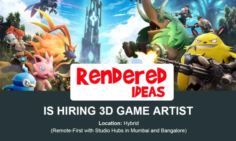 Rendered Ideas 3D Game Artist (Blender Specialist), Mumbai thumbnail