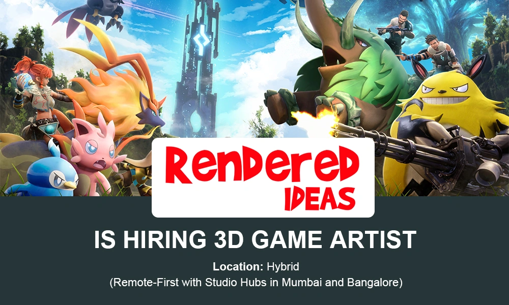 Rendered Ideas 3D Game Artist (Blender Specialist), Mumbai thumbnail