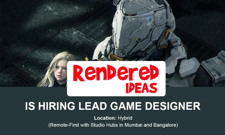 Rendered Ideas hiring Lead Game Designer, Mumbai thumbnail