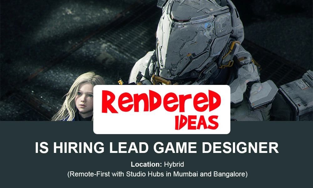 Rendered Ideas hiring Lead Game Designer, Mumbai thumbnail
