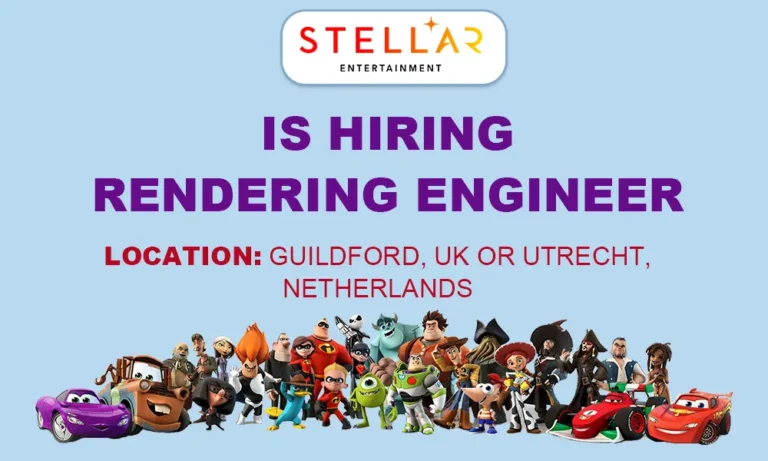 Rendering Engineer Stellar Entertainment, Utrecht