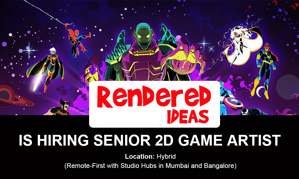 Senior 2D Game Artist Rendered Ideas, Mumbai thumbnail