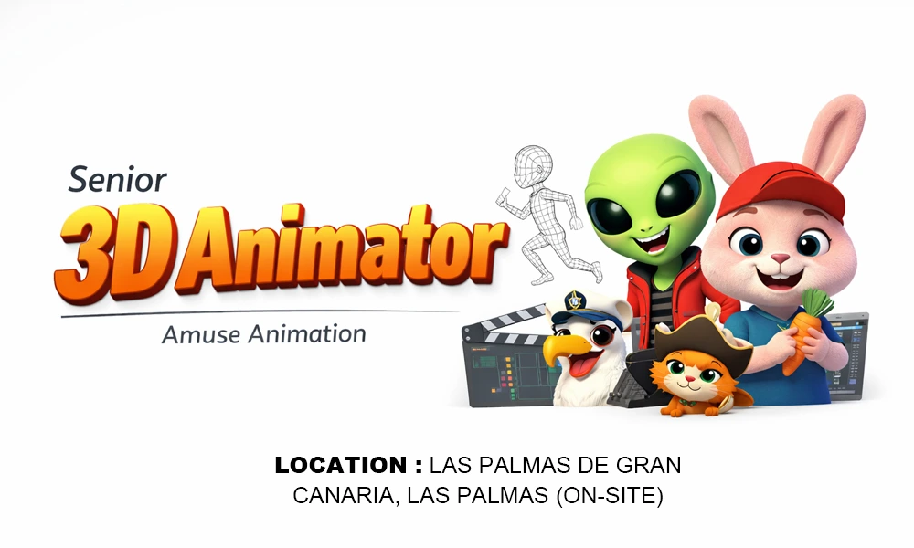 Senior 3D Animator Amuse Animation thumbnail