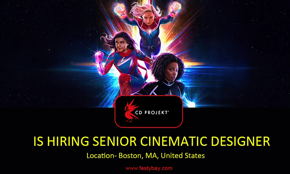 Senior Cinematic Designer job CD PROJEKT RED, Boston thumbnail