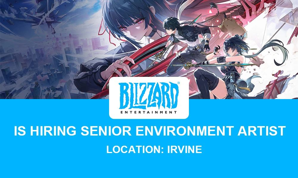 Senior Environment Artist Blizzard Entertainment hiring, Irvine thumbnail
