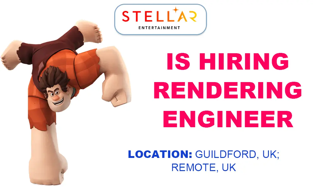 Senior Rendering Engineer Stellar Entertainment, UK