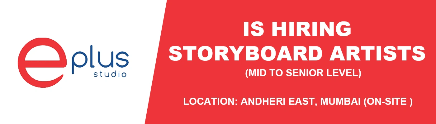 Storyboard Artist (Mid to Senior) at Eplus Studio, 2026