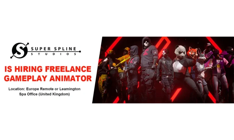 Super Spline Studios Senior Freelance Gameplay Animator thumbnail