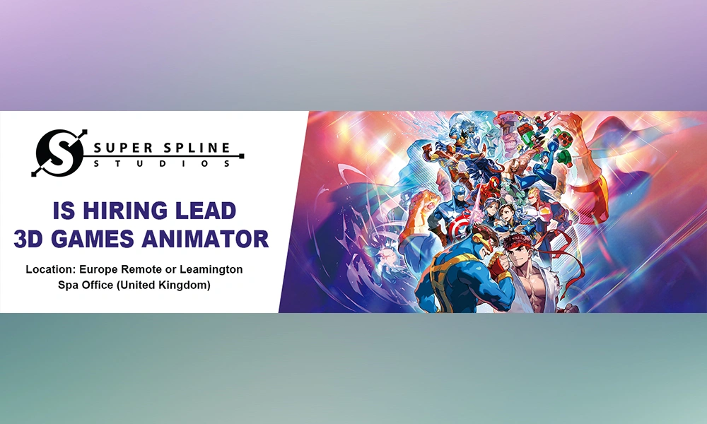 Super Spline Studios hiring Lead 3D Games Animator thumbnail