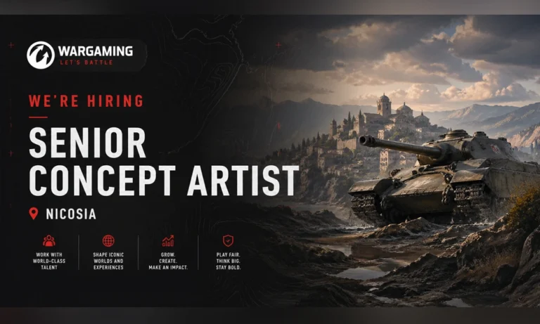 Wargaming hiring Senior Concept Artist thumb