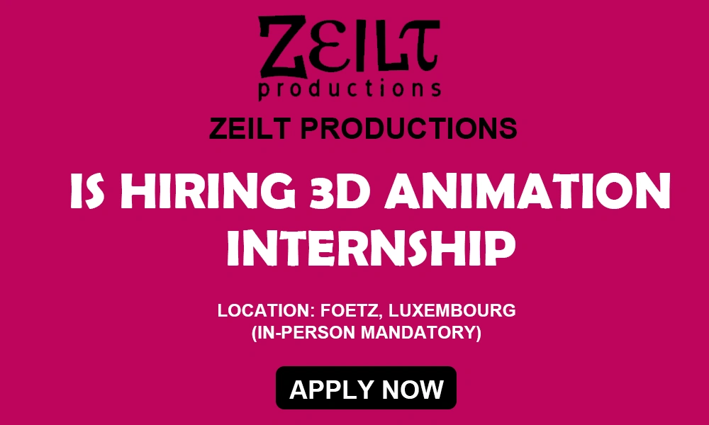 ZEILT Productions Lighting & Compositing Internship