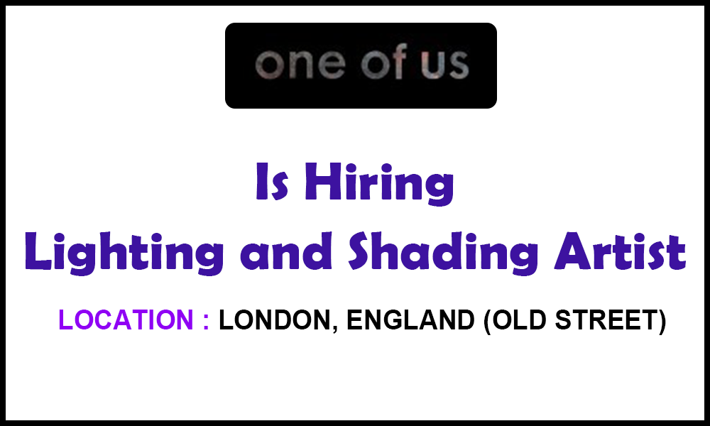3D Layout artist jobs at One of Us, London thumb