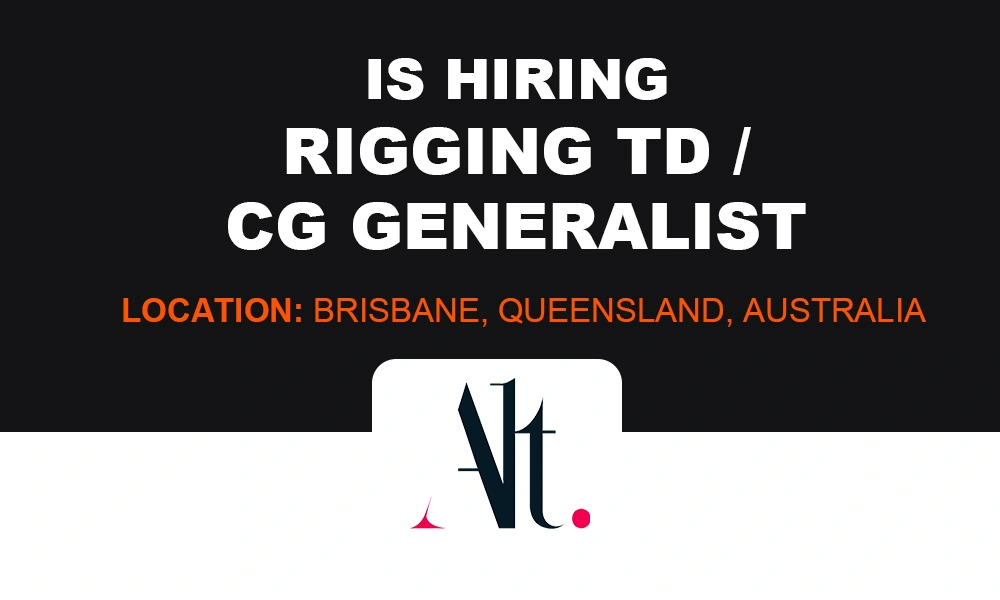 Alt.vfx hiring Rigging TD_CG Generalist, Brisbane