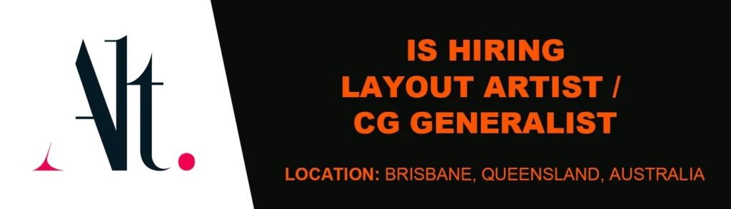 Alt.vfx is hiring 3D Layout Artist & CG Generalist, Brisbane