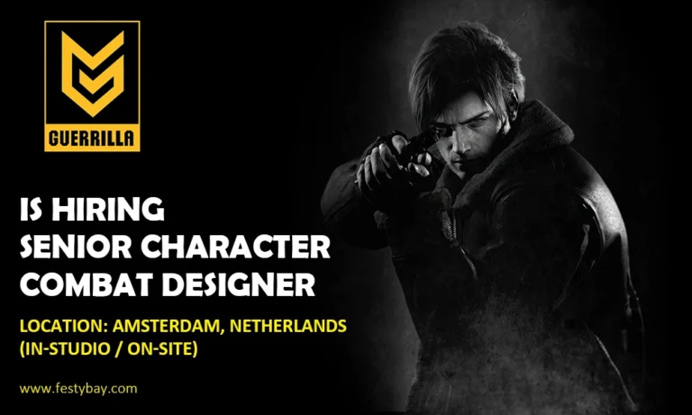 Amsterdam Jobs 3D Character Combat Designer, Guerrilla Games thumb