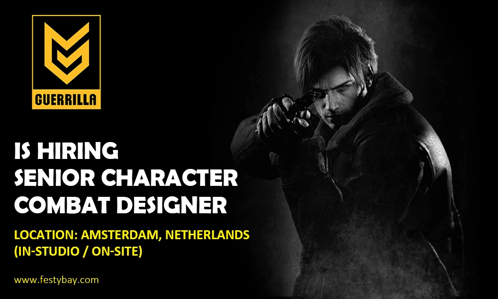 Amsterdam Jobs 3D Character Combat Designer, Guerrilla Games thumb